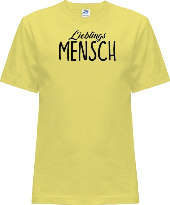 Kleckerliese Baby Kinder T-Shirt "Lieblings Mensch" Kurzarm Sprüche Jungen Mädchen Shirt Nicki mit Aufdruck Motiv