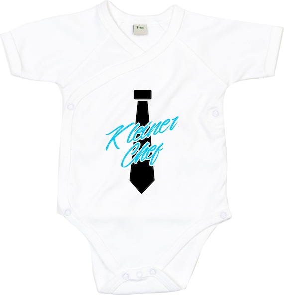 Wickel Baby Body "kleiner Chef" Babybody Strampler