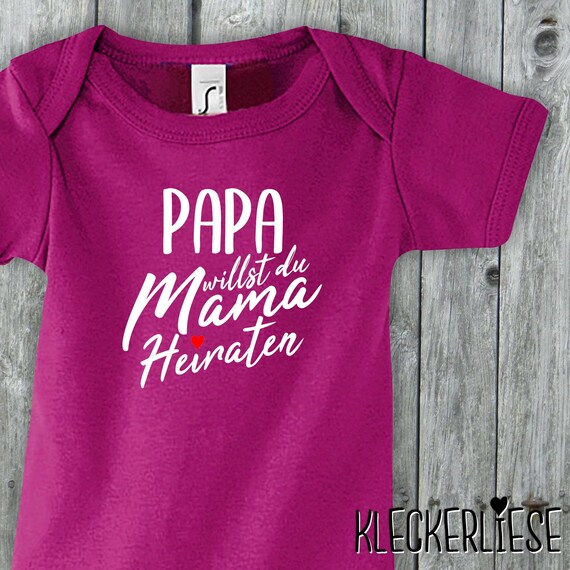 Baby Bodysuit "Dad You Want Mommarriage"