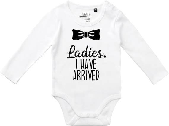 Langarm Babybody Body "Ladies, I Have ARRIVED" Fair Wear