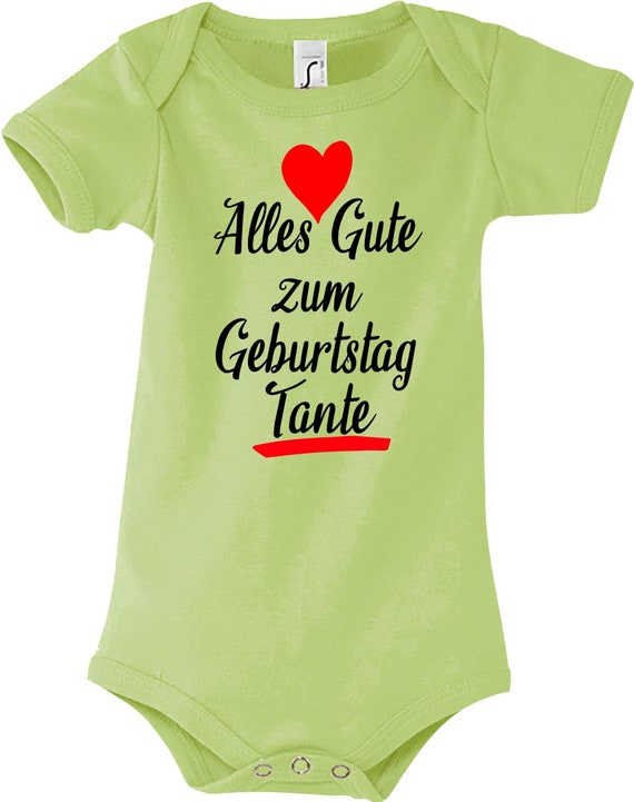 Baby Body "Alles Gute zum Geburtstag Tante"