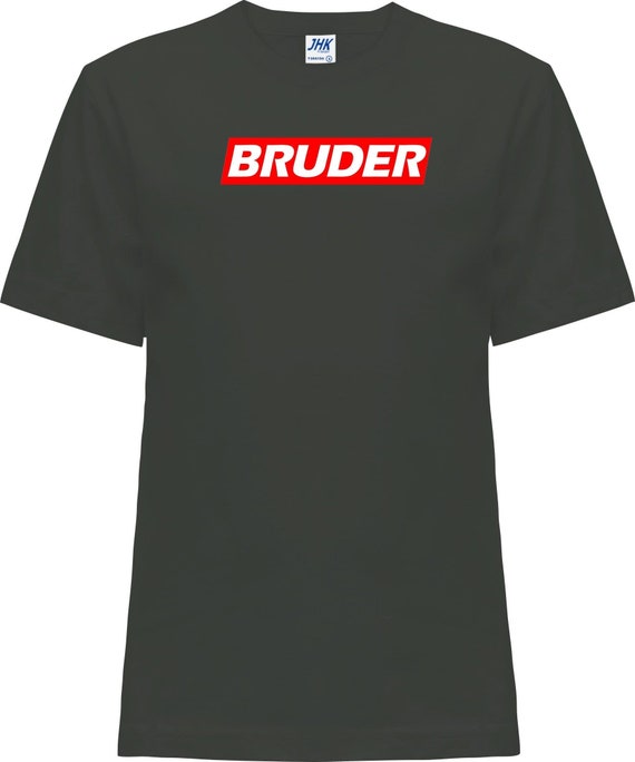 Kleckerliese Baby Kinder T-Shirt "BRUDER" Kurzarm Sprüche Jungen Mädchen Shirt Nicki mit Aufdruck Motiv