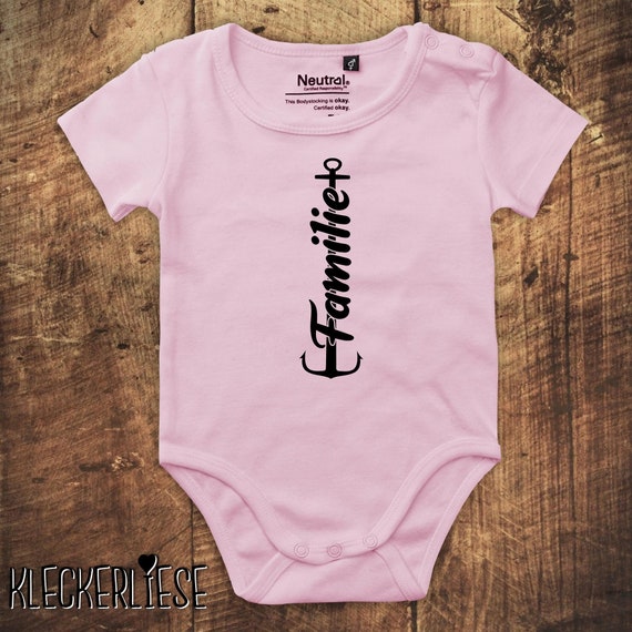 Babybody Body "Anker Familie" Fair Wear