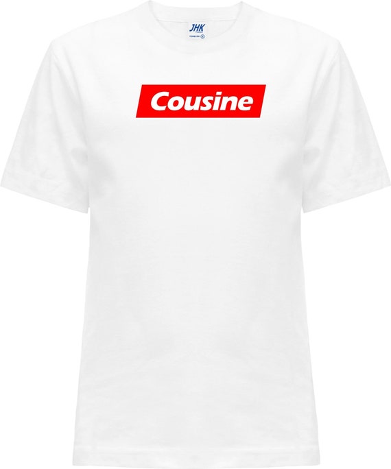 Kleckerliese Baby Kinder T-Shirt "Cousine" Kurzarm Sprüche Jungen Mädchen Shirt Nicki mit Aufdruck Motiv