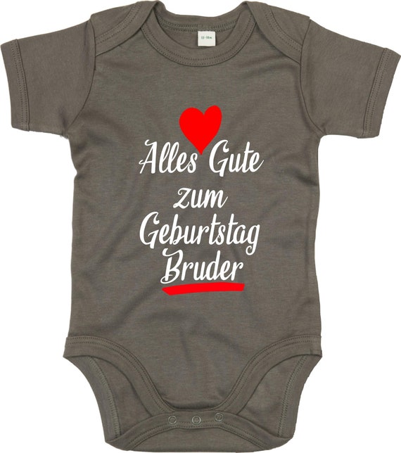 Baby Body "Alles Gute zum Geburtstag Bruder"