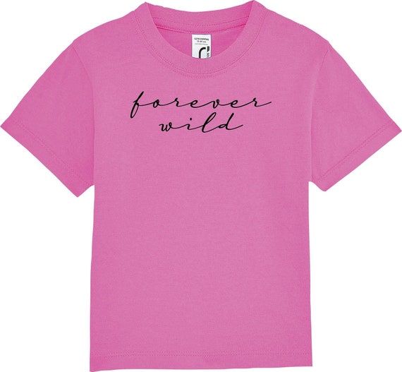 Kinder Baby Shirt Kleinkind  "forever wild"