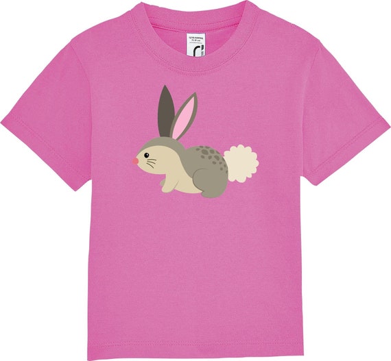 kleckerliese Kinder Baby Shirt Kleinkind  "Hase" Jungen Mädchen T-Shirt