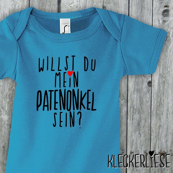 Baby Body "Willst Du mein Patenonkel sein?"
