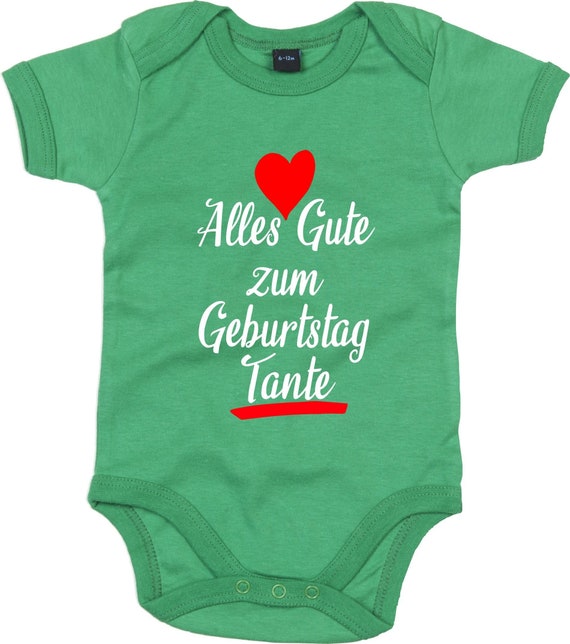 Baby Body "Alles Gute zum Geburtstag Tante"