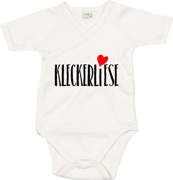 Wickel Baby Body "Kleckerliese" Babybody Strampler