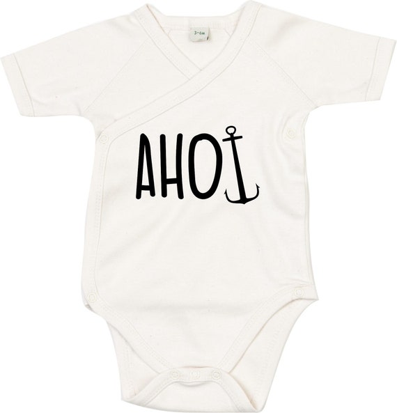 Wickel Baby Body "Ahoi" Babybody Strampler