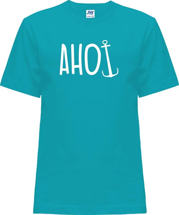 Kinder Baby Shirt "AHOI Anker"