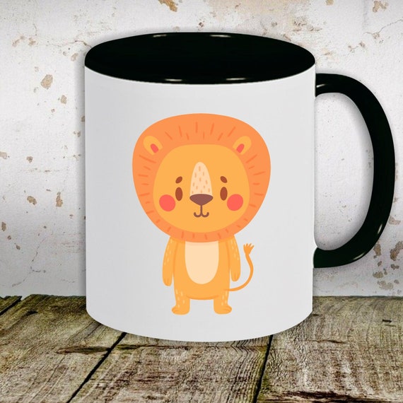 Kaffeetasse Tasse Motiv "Tiermotiv Löwe" Tasse Teetasse Milch Kakao