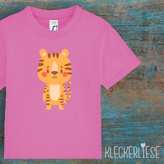 Kinder Baby Shirt Kleinkind "Tiermotiv Tiger" T-Shirt Jungen Mädchen