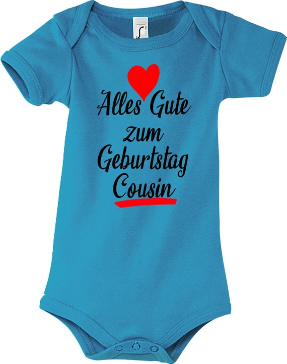 Baby Body "Alles Gute zum Geburtstag Cousin"