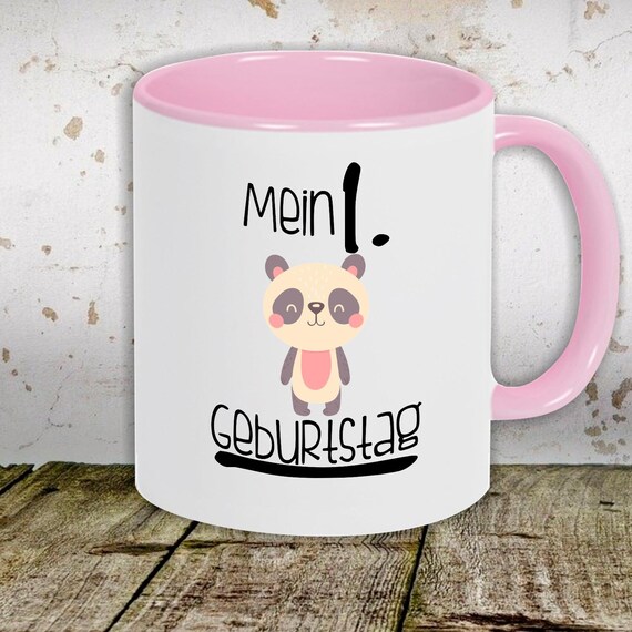 Kaffeetasse Tasse Motiv "Mein 1. Geburtstag Pandabär" Tasse Teetasse Milch Kakao