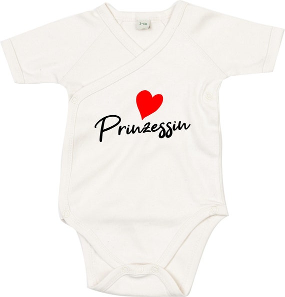 Wickel Baby Body "Prinzessin" Babybody Strampler