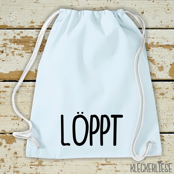 Gym Bag Löppt Gymsack Bag