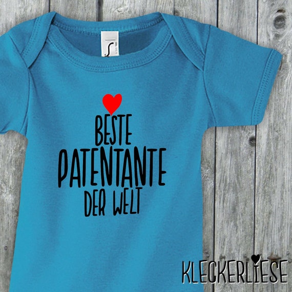 Baby Body "Bester Patentante der Welt"