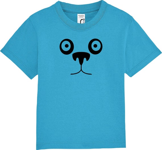 kleckerliese Kinder Baby Shirt Kleinkind  "Tiere Pandabär Panda" Jungen Mädchen T-Shirt