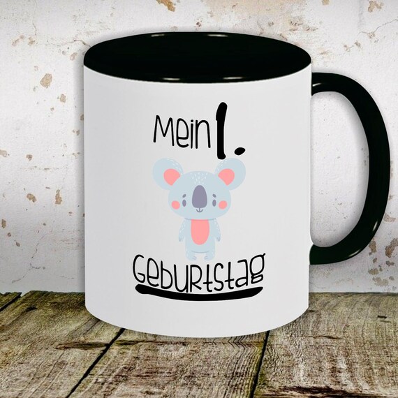 Kaffeetasse Tasse Motiv "Mein 1. Geburtstag Koala" Tasse Teetasse Milch Kakao