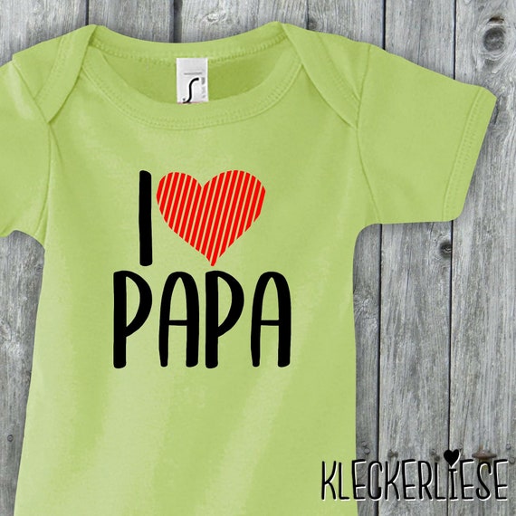 Baby body "I Love PAPA"