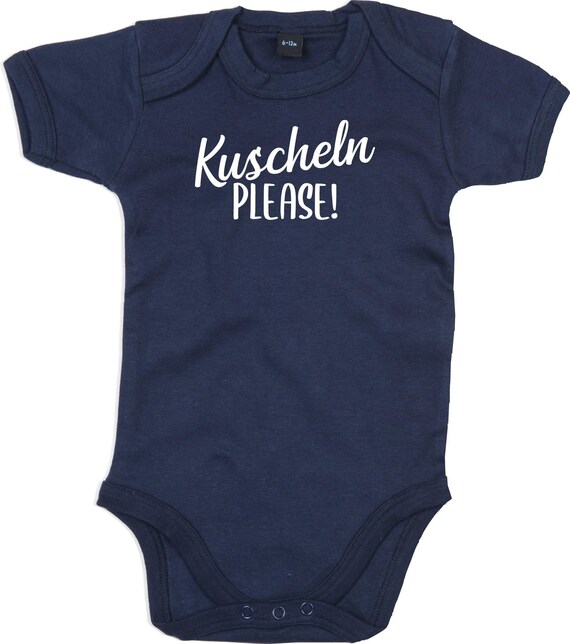 Baby Body "Kuscheln please!" Babybody Strampler