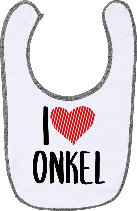 Baby Latz "I Love Onkel" Lätzchen