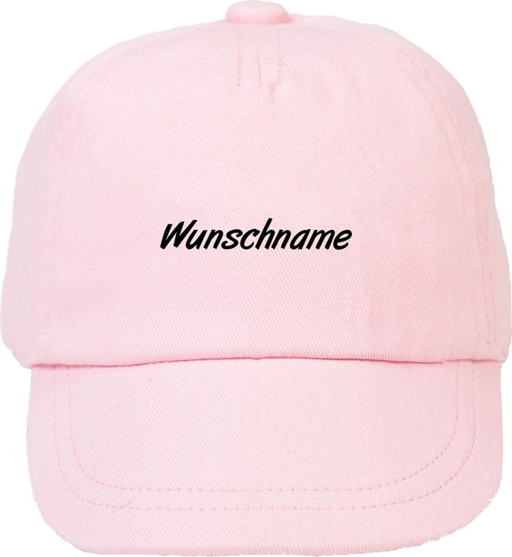 Kleckerliese Baby Kinder Cap "Wunschname Name Wunschtext" Cap Capy Mütze mit Wunschtext Aufdruck Motiv