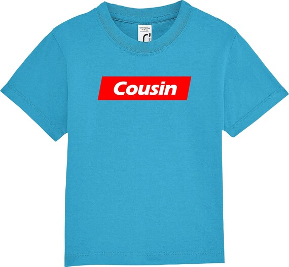 kleckerliese Kinder Baby Shirt Kleinkind  "Cousin" Jungen Mädchen T-Shirt