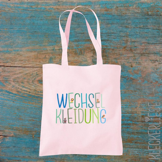 Cloth bag "change of clothes" jute bag bag daycare school change of clothes Kleckerliese