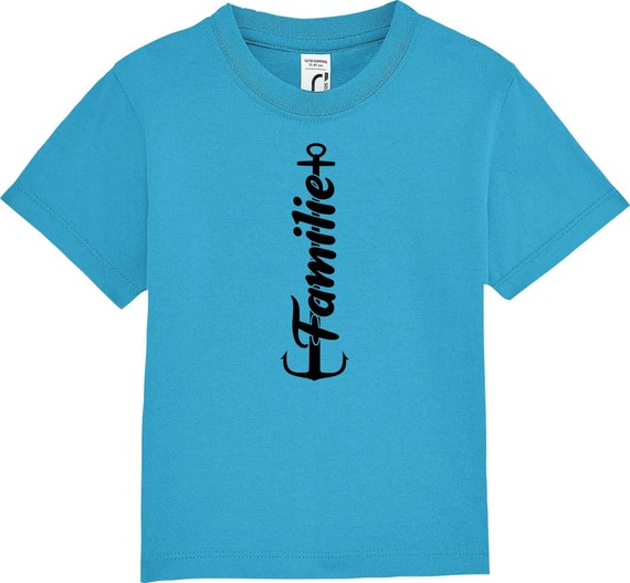 Kinder Baby Shirt Kleinkind  "Anker Familie"