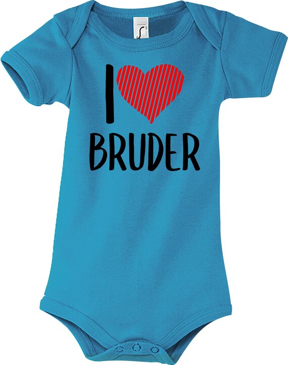 Baby Body "I Love BRUDER"
