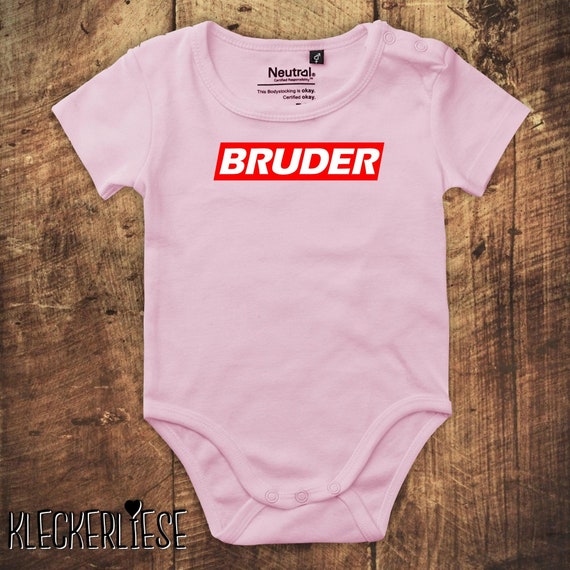 kleckerliese Babybody Body "BRUDER" Fair Wear