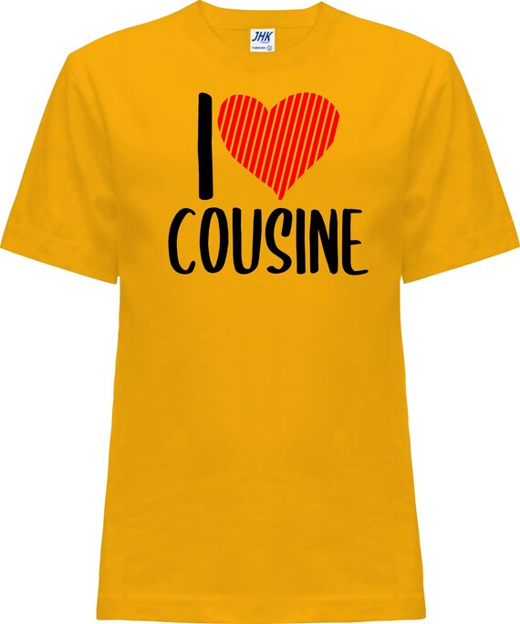 Kinder Baby Shirt "I Love Cousine"