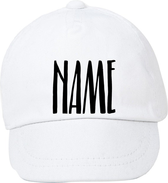 Kleckerliese Baby Kinder Cap "Wunschname Name Wunschtext" Cap Capy Mütze mit Wunschtext Aufdruck Motiv