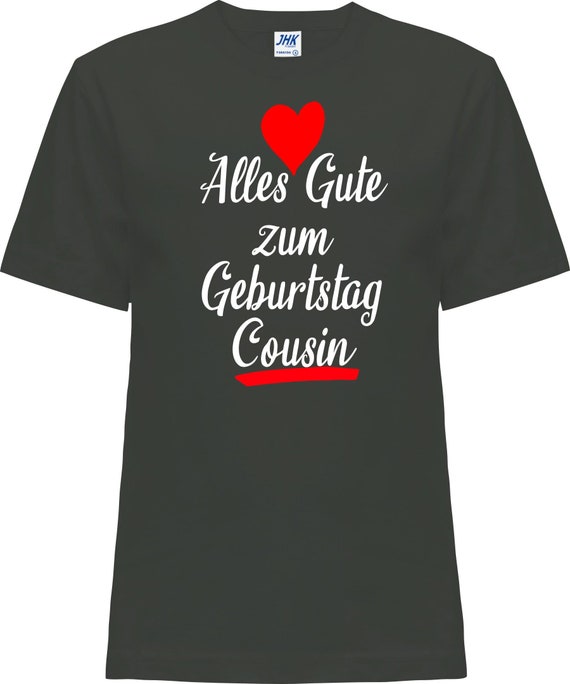 Kinder Baby Shirt "Alles Gute zum Geburtstag Cousin"