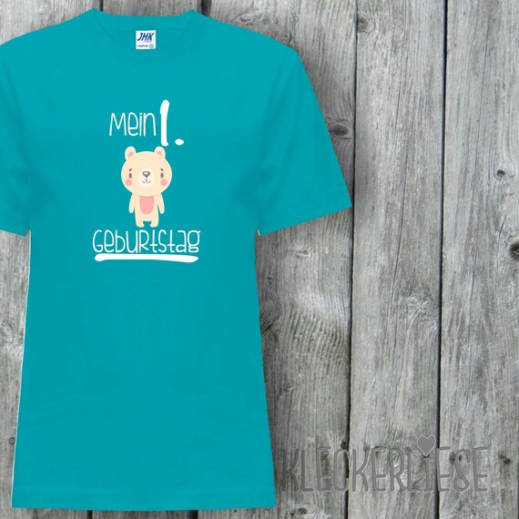 Kinder T-Shirt "Mein 1. Geburtstag Eisbär" Shirt Jungen Mädchen Baby Kind