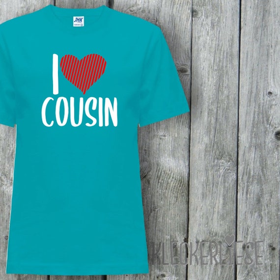 Kinder Baby Shirt "I Love Cousin"