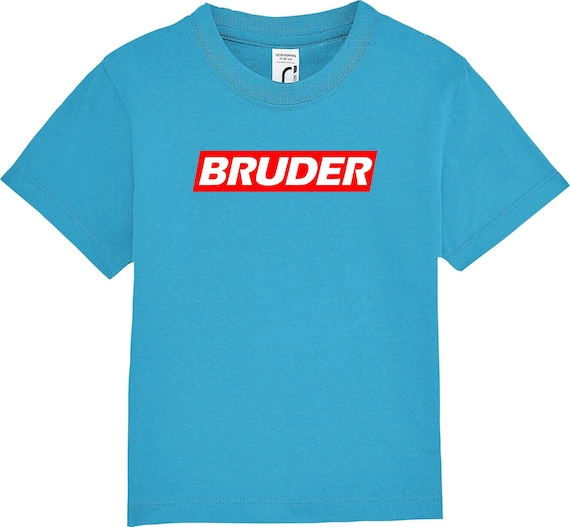 kleckerliese Kinder Baby Shirt Kleinkind  "BRUDER" Jungen Mädchen T-Shirt