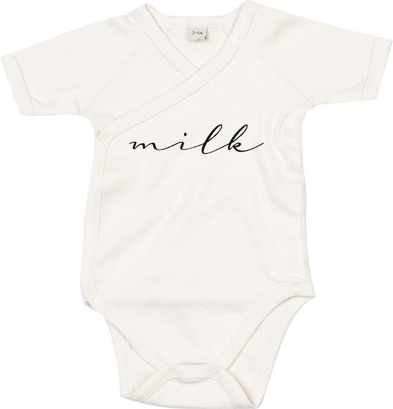 Wickel Baby Body "milk" Babybody Strampler