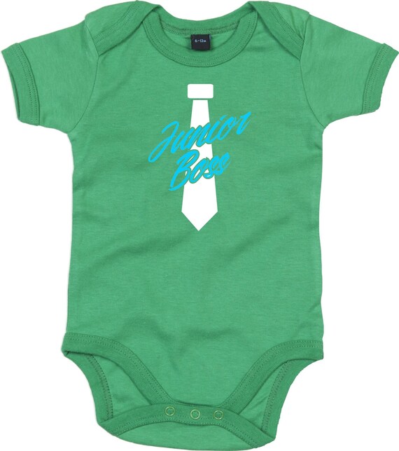 Baby Body "Junior Boss" Babybody Strampler