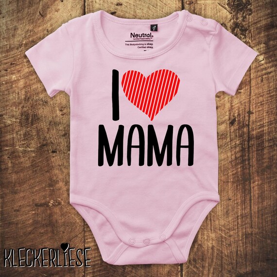 Babybody Body "I Love Mama" Fair Wear