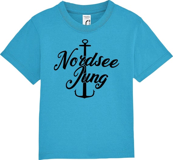 Kinder Baby Shirt Kleinkind  "Anker Nordsee Jung"