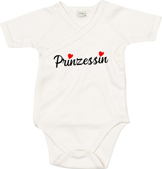 Wickel Baby Body "Prinzessin" Babybody Strampler