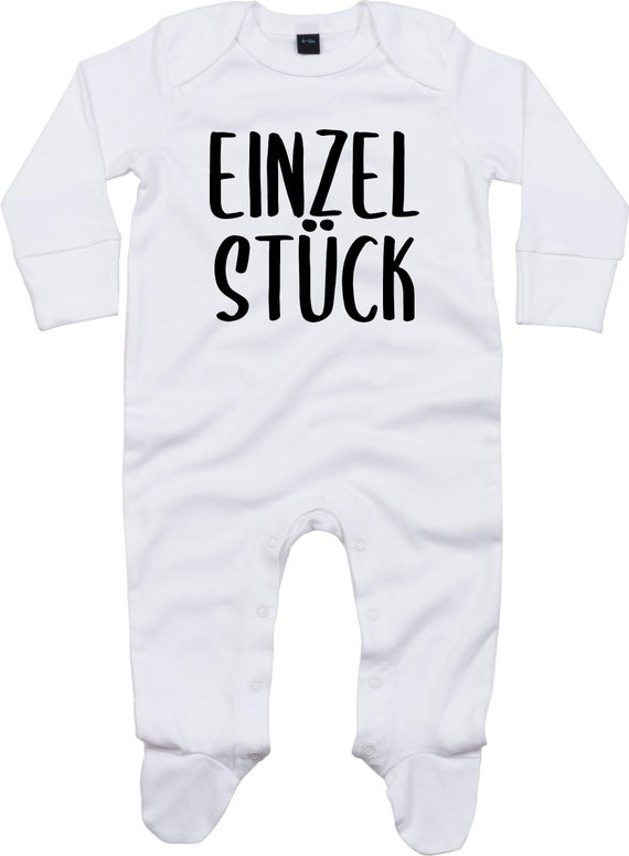 Kleckerliese Baby Schlafanzug "Einzel Stück" Sleepsuit Langarm Jungen Mädchen Einteiler Strampler