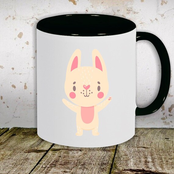 Kaffeetasse Tasse Motiv "Tiermotiv Hase Häschen" Tasse Teetasse Milch Kakao