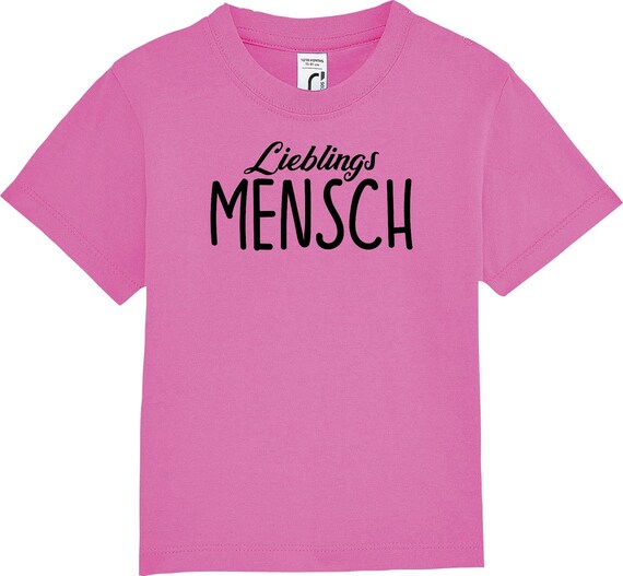 kleckerliese Kinder Baby Shirt Kleinkind  "Lieblings Mensch" Jungen Mädchen T-Shirt