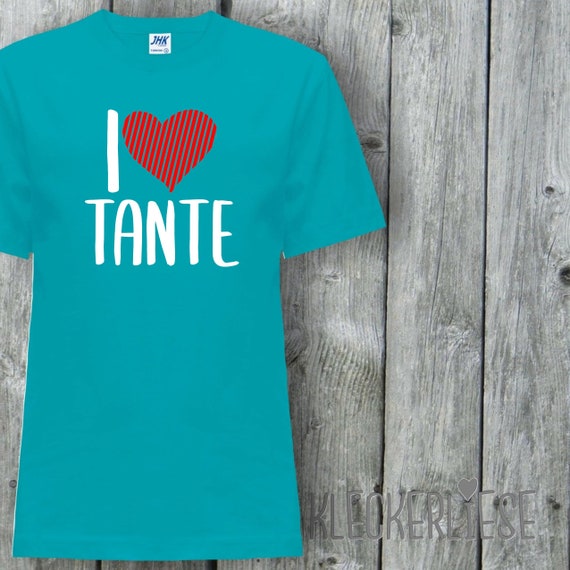Kinder Baby Shirt "I Love Tante"