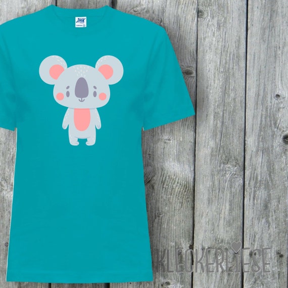Kinder T-Shirt "Tiermotiv Koala" Shirt Jungen Mädchen Baby Kind